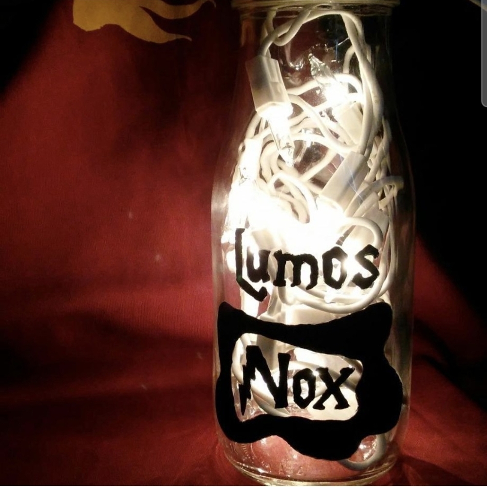 Lumos/Nox Handmade Harry Potter-themed Lamp
